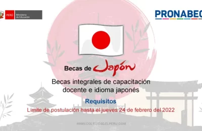 Pronabec: becas de Japón dirigidas a estudiantes universitarios y docentes peruanos